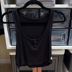 Vuori Black Tank Top